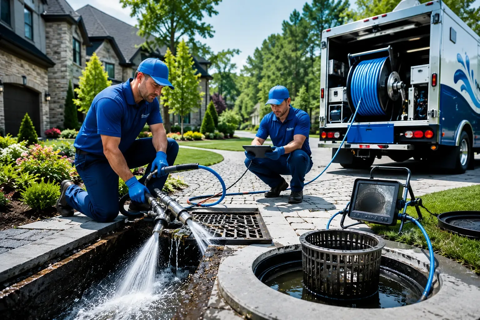 Local outdoor drain cleaning professionals in Redfield, IA
